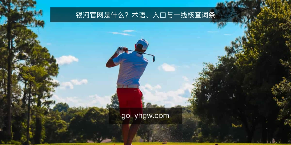 银河官网是什么？术语、入口与一线核查词条 — 信号观察：银河官网及入口的术语界定 配图